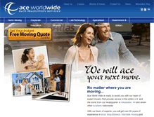 Tablet Screenshot of aceworldwide.com